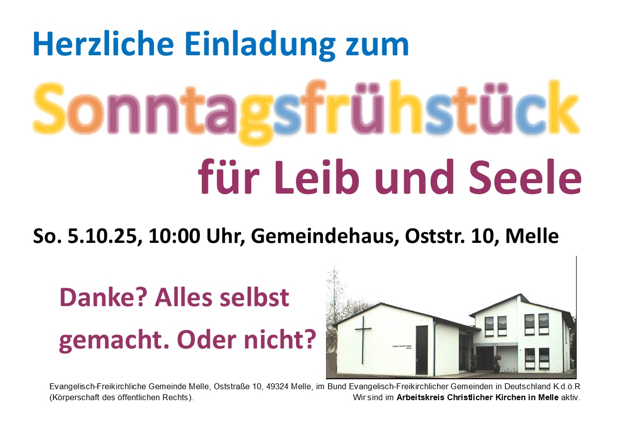 Sonntagsfrühstück Erntedank